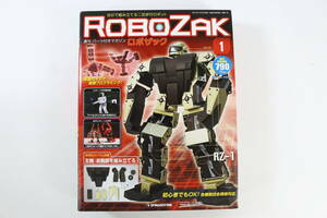 管081412/DeAGOSTINI デアゴスティーニ/未開封新品 ロボザック ROBOZAK No.1 RZ-1