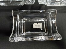 クリスタルガラス 器 竹 crystal 硝子 新品 未使用 バンブー 器 皿 食器_画像5