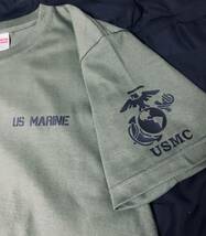 送料無料　Lサイズ　アメリカ軍　海兵隊　US marine Tシャツ　サバゲー_画像1