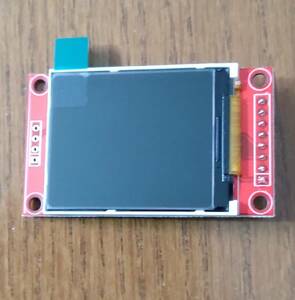 1.8インチ　TFT LCDディスプレイ SPIシリアル　解像度 128X160 Arduino対応