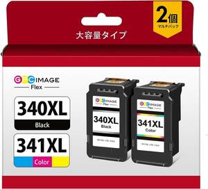 GPC Image Flex BC-340 BC-341 340 341 インク キャノン 用 BC-340XL BC-341XL 大容量リサイクルインク Canon 対応 340 341 TS5130S TS5130