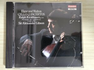 CD エドワードエルガーとウォルトンのチェロ協奏曲/Elgar And Walton Cello Concertos 指揮:アレクサンダー・ギブソン/クラシック/D325057