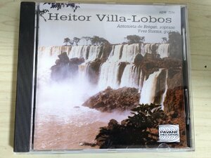 CD ヘイター・ヴィラ・ロボス/Heitor Villa-Lobos/アントニエタ・デ・ブレガン(ソプラノ)/イヴ・ストームズ(ギター)/クラシック/D325100