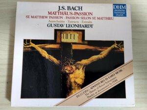 CD ヨハン・セバスティアン・バッハ/JOHANN SEBASTIAN BACH グスタフ・レオンハルト/ドイツ・ハルモニア・ムンディ/クラシック/D325208