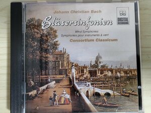 CD ヨハン・クリスティアン・バッハ/Johann Christian Bach Sechs Blasersinfonien 解説書付き 管楽器のための交響曲/クラシック/D325311