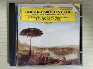 CD ベルリオーズ ハロルド/BERLIOZ HAROLD/指揮:ロリン・マゼール ヴォルフラム・クリスト フィルハーモニー管弦楽団/クラシック/D325327