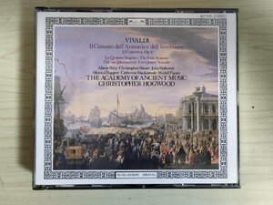 CD アントニオ・ヴィヴァルディ 和声と創意の競演 解説書付き クリストファーホグウッド指揮 エンシェント室内管弦楽団/クラシック/D325153