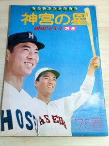 神宮の星 報知グラフ 春季号 東京六大学野球特集 1976.4/江川卓/佐藤清/堀場秀孝/安岡直記/高野孝之/選手名鑑/法政/プロ野球/雑誌/B3223174