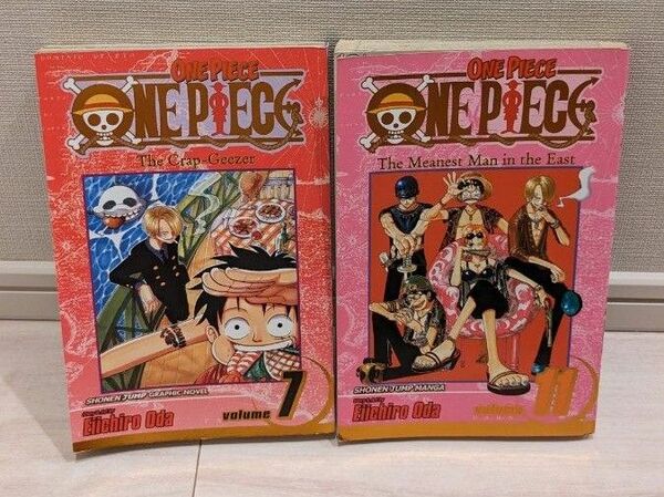 【英語版】ワンピース ONEPIECE 2冊セット