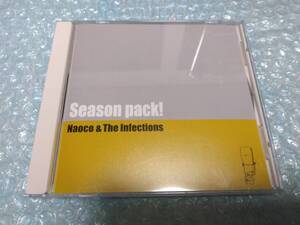 送料込即決　Naoco & The Infections.CD「Season Pack!」浜崎直子浜崎なおこレプリカREPLICAナヲコ＆ジインフェクションズ富澤タク山中真一