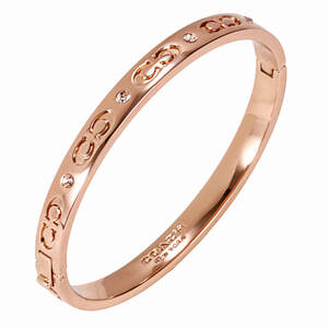 *COACH Coach * bracele bangle accessory lady's outlet 2022 year spring summer model rose Gold free shipping F59083 RGD/B