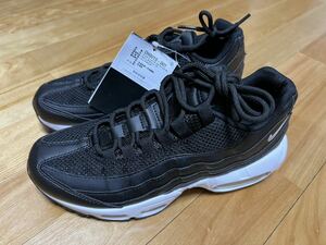 新品未使用 NIKE 24.5cm ナイキ AIR MAX 95 エアマックス スニーカー シューズ ブラック 黒 ホワイト 白 箱有 国内正規品 DH8015-001