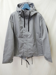 SUPERTHANKS スーパーサンクス　新品未使用　SHORT COAT GRAY/BLACK Sサイズ