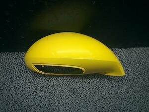* Porsche Boxster right side mirror cover only yellow yellow color A2727436