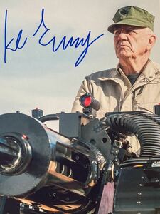 R・リー・アーメイ直筆サイン入り超特大写真…フルメタル・ジャケット…ハートマン軍曹…Ronald Lee Ermey…24