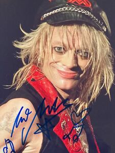 マイケル・モンロー直筆サイン入り超大型写真…Michael Monroe…15