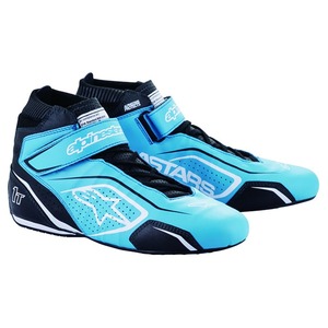 alpinestars(アルパインスターズ) レーシングシューズ TECH-1 T V3 SHOES (サイズUSD：7) 7912 LIGHT BLUE BLACK WHITE[FIA8856-2018公認]