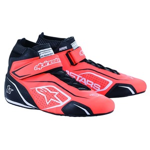 alpinestars(アルパインスターズ) レーシングシューズ TECH-1 T V3 SHOES (サイズUSD： 7.5) ORANGE FLUO BLACK WHITE [FIA8856-2018公認]