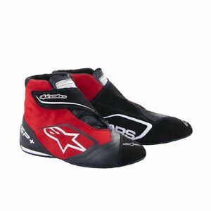 alpinestars( Alpine Stars ) racing shoes SP + SHOES ( size USD: 10) 13 BLACK RED [FIA8856-2018 official recognition ]