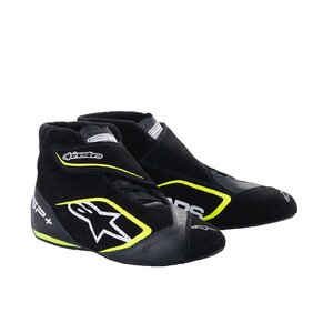 alpinestars( Alpine Stars ) racing shoes SP + SHOES ( size USD: 7) 155 BLACK YELLOW FLUO [FIA8856-2018 official recognition ]