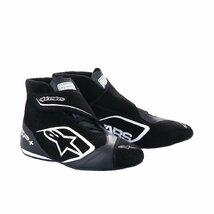 alpinestars(アルパインスターズ) レーシングシューズ SP + SHOES (サイズUSD： 9) 12 BLACK WHITE [FIA8856-2018公認]_画像1