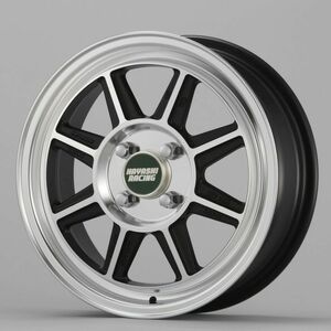 ハヤシレーシング ハヤシストリートホイール TYPE STF 15インチX5.0J 4H/100 +35 軽自動車等 [２本セット]