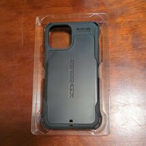 508h2617　エレコム iPhone 12 / 12 Pro ケース Qi充電対応 ハイブリッド ZEROSHOCK 耐衝撃 スタンダード ブラック _画像6