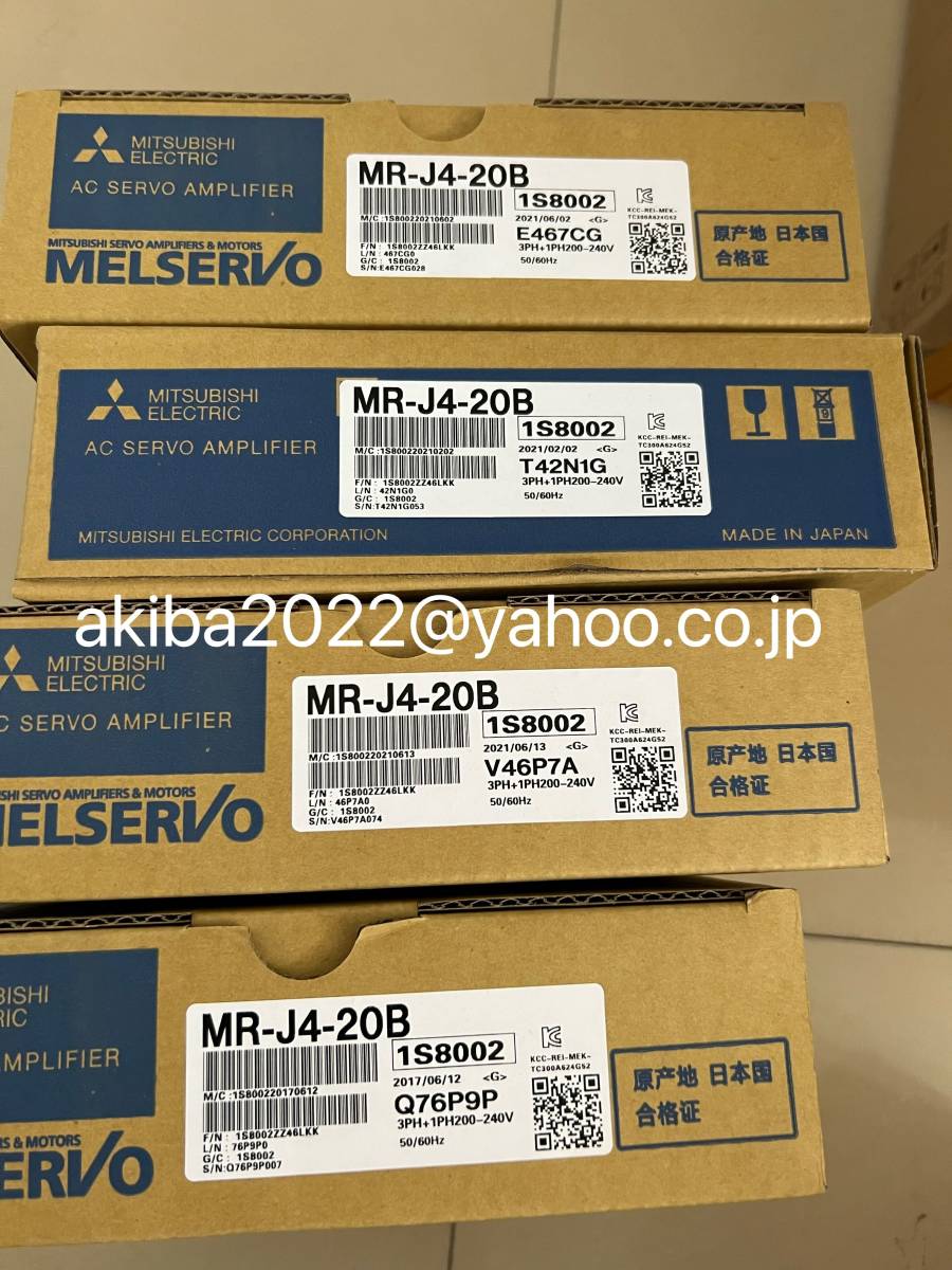 2025年最新】Yahoo!オークション -mr-j4-20bの中古品・新品・未 2025年最新】Yahoo!オークション -mr-j4-20bの中古品・新品・未