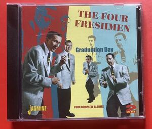 【2CD】FOUR FRESHMEN「Graduation Day-Four Complete Albums」フォー・フレッシュメン 輸入盤 盤面良好 [07180079]