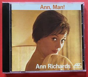 【CD】アン・リチャーズ「Ann, Man!」Ann Richards 国内盤 [08030198]