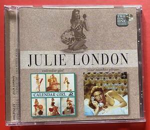 【2in1CD】Julie London「Calendar Girl + Your Number Please」ジュリー・ロンドン 輸入盤 盤面良好 [08030198]