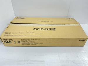 送料無料h50821 INAX LIXIL エコカラット プラス 14枚 入り ECP-615 OAK1N ビンテージオーク アイボリー 605×150.5×7.0 角平 未使用