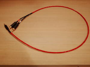 ★ 即決 BELDEN 88760 RCA-ステレオミニプラグ3.5mm 変換ケーブル 5m Yケーブル 金メッキ NYS352AG NYS231-BG (アンフェノール変更可) ★