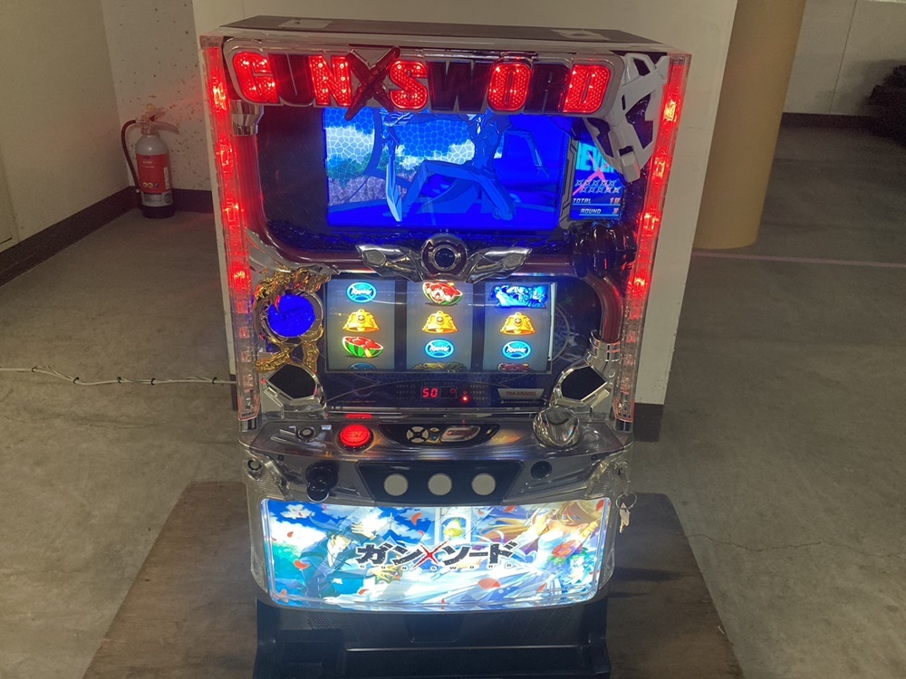 H-1666】中古品 現状品 パチスロ実機 ガン×ソード ガンソード | JChere