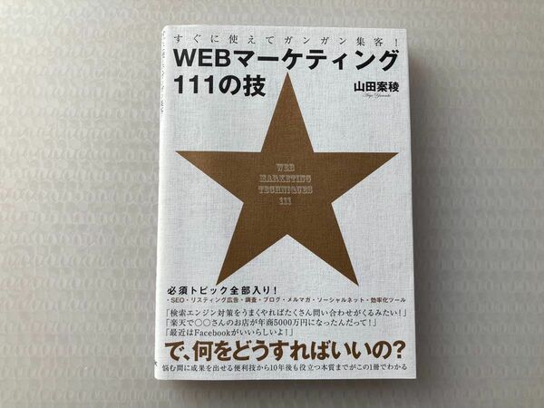 すぐに使えてガンガン集客！ＷＥＢマーケティング１１１の技 山田案稜／著