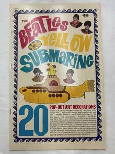 * Beatles [ yellow sub marine ] pop out art design collection original 