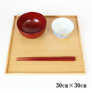  angle tray nala natural wooden domestic production made in Japan . serving tray O-Bon tray tray Echizen lacquer ware square regular angle tray 