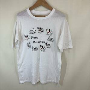 90's 101 Dalmatians 101匹わんちゃん tシャツ 約L