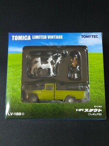 即決！LV-189c トミカリミテッドヴィンテージ 1/64 トヨタ スタウト フィギュア付 TOMIKA LIMTED VINTAGE 牛 同梱発送可能！