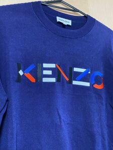 KENZO ケンゾー　ロゴ刺繍　クルーネックニット　トレーナー