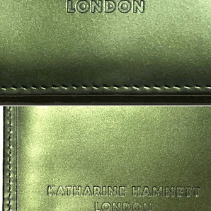 ＜KATHARINE HAMNETT LONDON＞キャサリン・ハムネット システム手帳（未使用品）の画像5