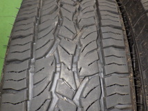 DUNLOP GRANDTREK AT5 175/80R15 90S タイヤ2本 21年 6.7mm 【管理番号 1759 RB3-201】中古【大型商品】_画像7