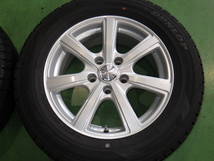 PRD スタッドレス タイヤホイール4本 16インチ 6.5J +38 5H PCD114.3 215/60R16 【管理番号 9123 RB9-601】中古【大型商品】_画像5