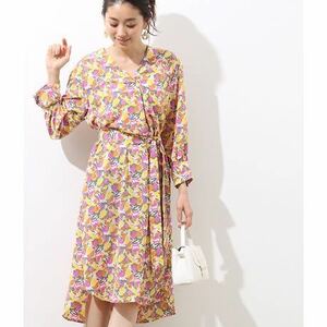 Неиспользованная неиспользованная веревка 'Lope Liberty Eleve Dolume Dress Size 36 Зеленая система, 30,800 иена, сделанные в Японии