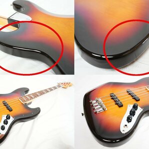 ★Fender Japan★JB75-90US/R 3TS ‘75スタイル JAZZ BASS ジャズベース フェンダージャパン2004~2006年製 美品★の画像9