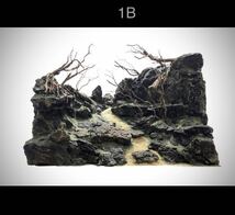 【マツヨシワールド】アクアリウムレイアウト青龍石の山々：大自然の魔法と神秘の風景_画像2