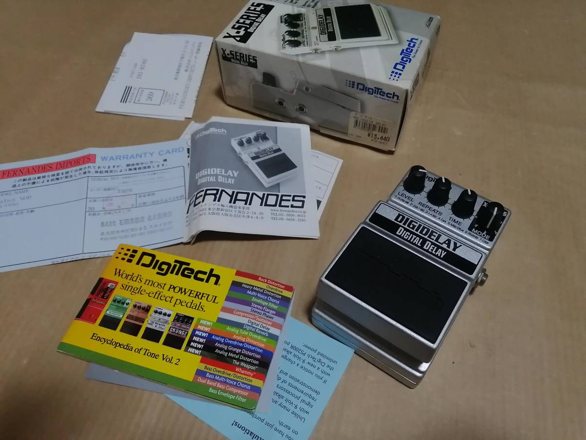 おもちゃ・ホビー・グッズDigitech Digidelay デジテック ディレイ楽器/器材