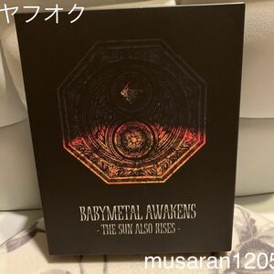 BABYMETAL/AWAKENS -THE SUN ALSO RISES/Blu-ray+CD/ONE/FC/ブルーレイ/BD