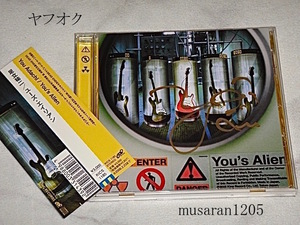 足立祐二/サイン入CD/YOU'S ALIEN/DEAD END/YOU ADACHI