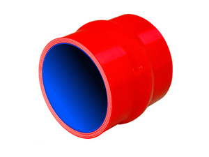 シリコンホース プレミアム TOYOKING ストレート クッション 同径 内径 Φ70mm 赤色 ロゴマーク無し 工業用 汎用品